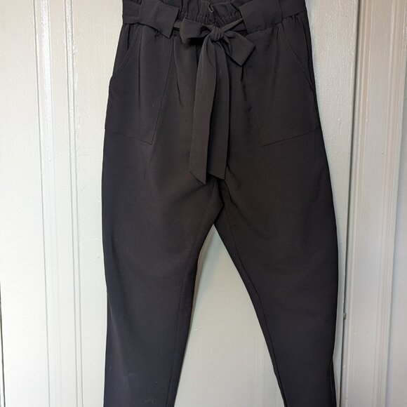 Grace Karin Paperbag Cropped Pants - Picture 2 of 4